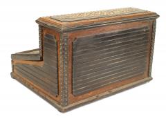 English Victorian Oak Lap Desk Box - 4661639