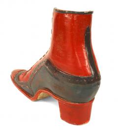 English Victorian Painted Shoemakers Boot Sign - 4517734