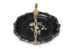 English Victorian Papier Mache Tray - 4671456