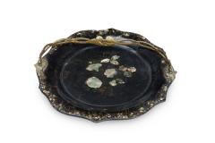 English Victorian Papier Mache Tray - 4671458