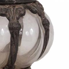 English Victorian Pewter And Glass Box 1 - 3195880