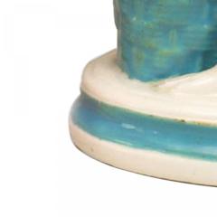 English Victorian Porcelain Monkey Vase - 4321198