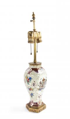 English Victorian Porcelain Table Lamp - 1380891