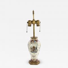 English Victorian Porcelain Table Lamp - 1394742