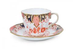 English Victorian Porcelain Teacups and Saucers - 4673427