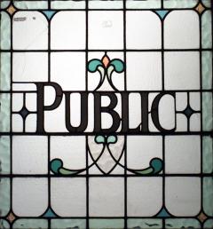 English Victorian Pub Window - 4408097