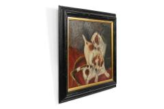 English Victorian Puppies Oil Painting - 4517059