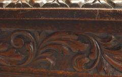 English Victorian Renaissance Revival Oak Dining Table - 1429775