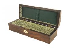 English Victorian Rosewood Pen Box - 4321390