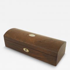 English Victorian Rosewood Pen Box - 4325787