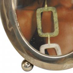 English Victorian Silver Oval Picture Frame 6 - 3195964