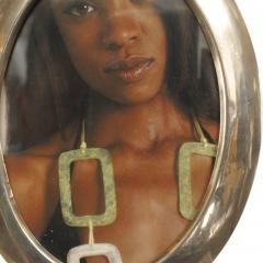 English Victorian Silver Oval Picture Frame 6 - 3195967