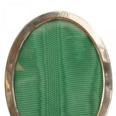 English Victorian Silver Oval Picture Frame - 4672798