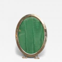 English Victorian Silver Oval Picture Frame - 4720722