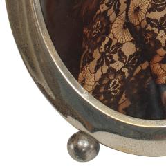 English Victorian Silver Oval Picture Frame - 4675767