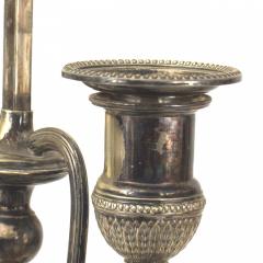 English Victorian Silver Plate Candleholder - 4322501