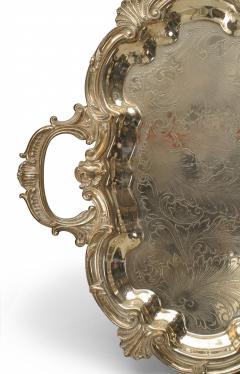 English Victorian Silver Plate Tray 8 - 3196113