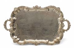 English Victorian Silver Plate Tray 8 - 3196114