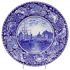 English Victorian Staffordshire Porcelain Plates - 4655728