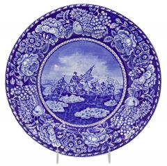 English Victorian Staffordshire Porcelain Plates - 4709016