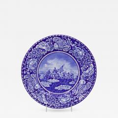 English Victorian Staffordshire Porcelain Plates - 4709018