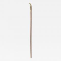 English Victorian Style Brass Hand Cane 1 - 3208063