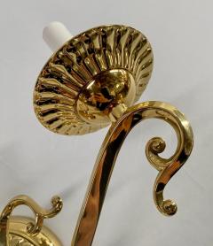 English Victorian Style Brass Sconce a Pair - 3350882