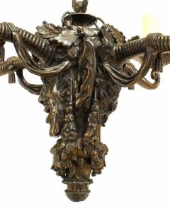 English Victorian Style Chandelier of Mythological Head Form - 737686