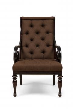 English Victorian Style Contemporary Armchair - 4665262