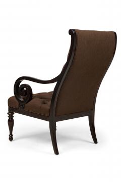 English Victorian Style Contemporary Armchair - 4665264