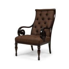 English Victorian Style Contemporary Armchair - 4728913