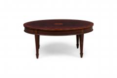 English Victorian Style Oval Coffee Table - 4635249