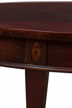 English Victorian Style Oval Coffee Table - 4635250