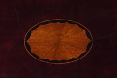 English Victorian Style Oval Coffee Table - 4635253