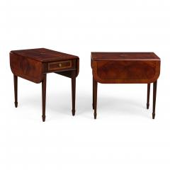 English Victorian Style Pembroke End Tables - 4728854