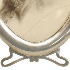 English Victorian Style Silver Oval Picture Frame - 4672020