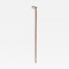 English Victorian Style Silver and Wood Cane - 4716958