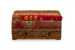English Victorian Turkish Kilim Floor Trunk - 4661713