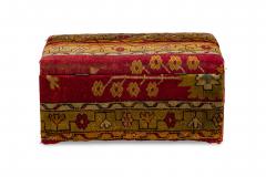 English Victorian Turkish Kilim Floor Trunk - 4661716