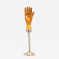 English Victorian Wooden Posable Glove Form - 4710629