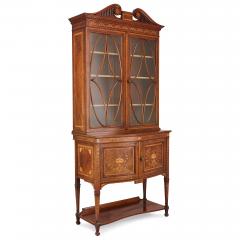 English Victorian period vitrine cabinet - 1577212