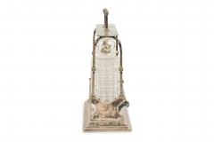 English Victorian tantalus set in Metal Carrying Case - 4200696