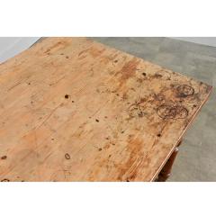 English Vintage Pine Dining Table - 4632779