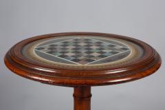 English Walnut Games Table - 1479024