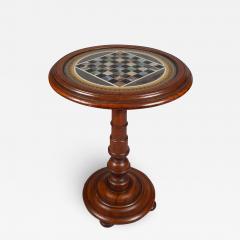 English Walnut Games Table - 1482153