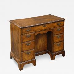 English Walnut Ladies Kneehole Desk - 142422