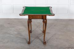 English Walnut Mahogany Games Table - 2888660