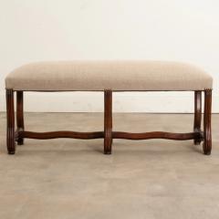 English Walnut Os de Mouton Bench - 2908546