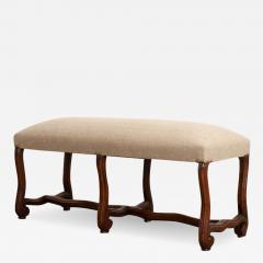 English Walnut Os de Mouton Bench - 2913339