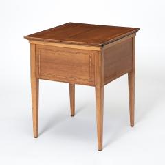 English Walnut and Mahogany Drinks Cabinet With Fitted Tantalus Bar Circa 1920 - 4796501